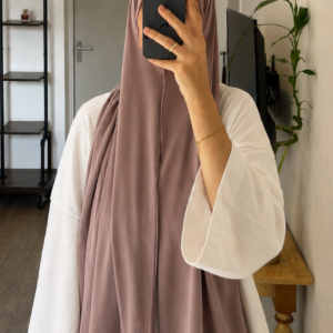 Hijab Jersey Premium — Mauve