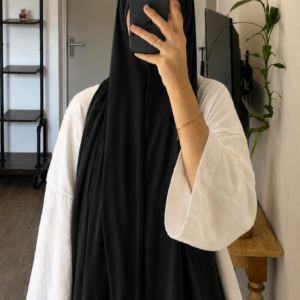 Hijab Jersey Premium — Negro
